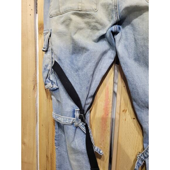 Valabasas Distressed Paint Splash Skiny Leg Jeans Mens Sz 40 X 30 - Picture 9 of 14
